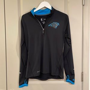 Carolina Panthers Medium Nike 1/4th Zip